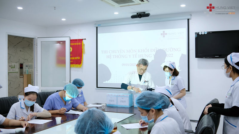 khối điều dưỡng Hệ Thống Y Tế Hưng Việt