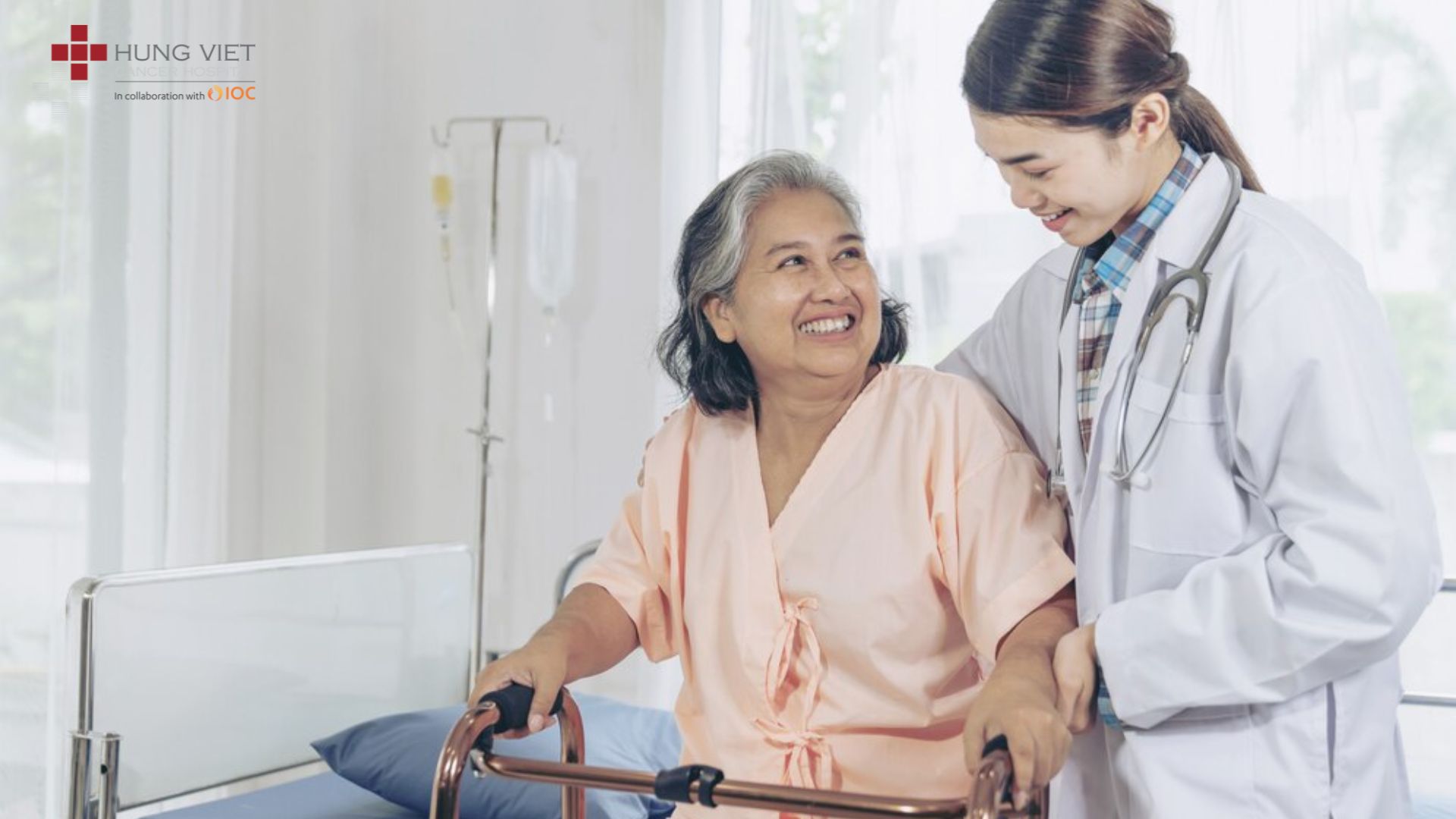 Hướng dẫn chăm sóc người bệnh ung thư Bơm ăn qua xông dạ dày