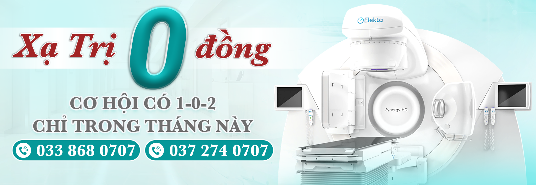 Xạ trị 0 đồng
