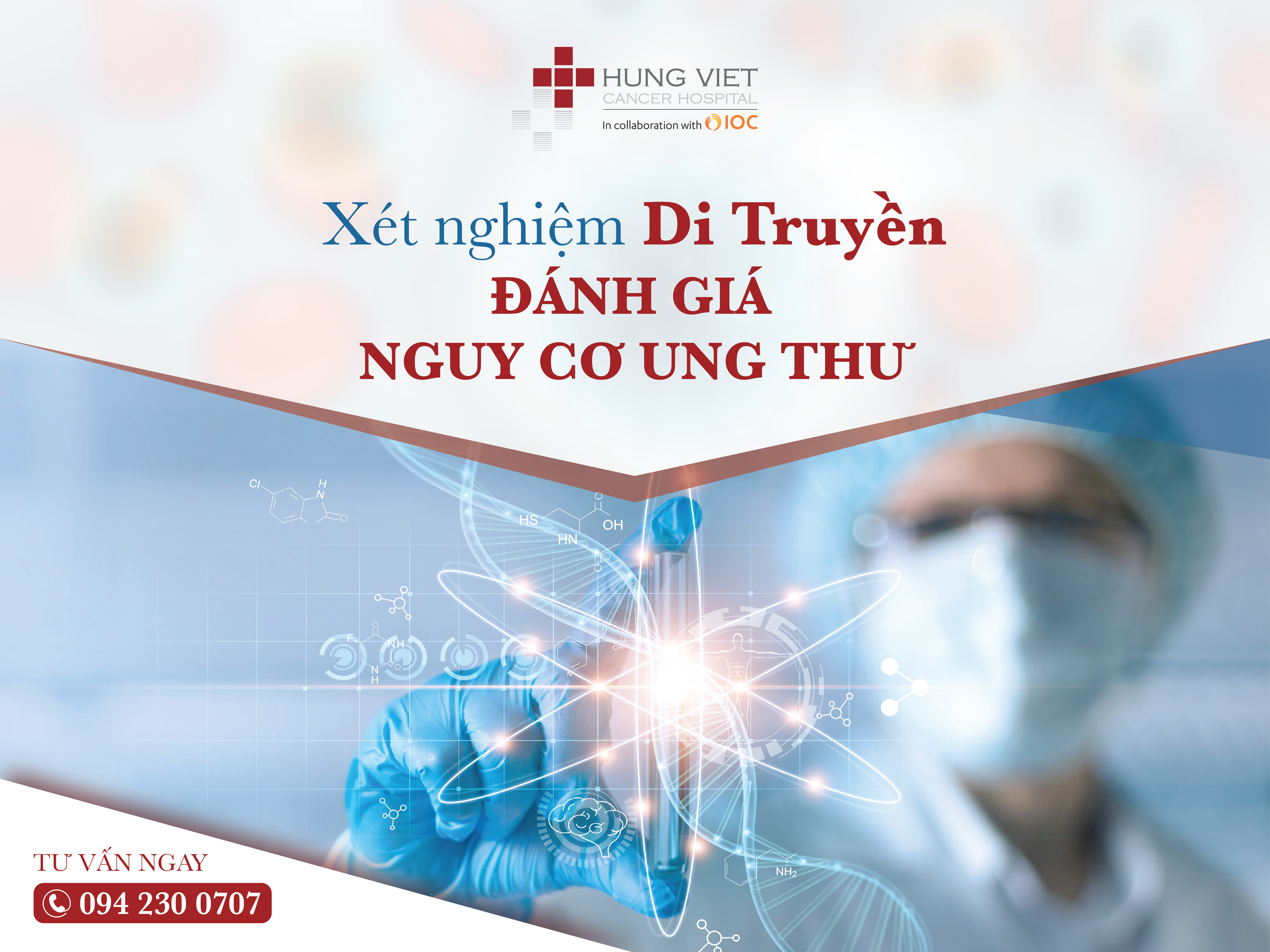 Xét nghiệm di truyền đánh giá nguy cơ ung thư