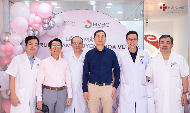 ra mắt trung tam vú HVBC