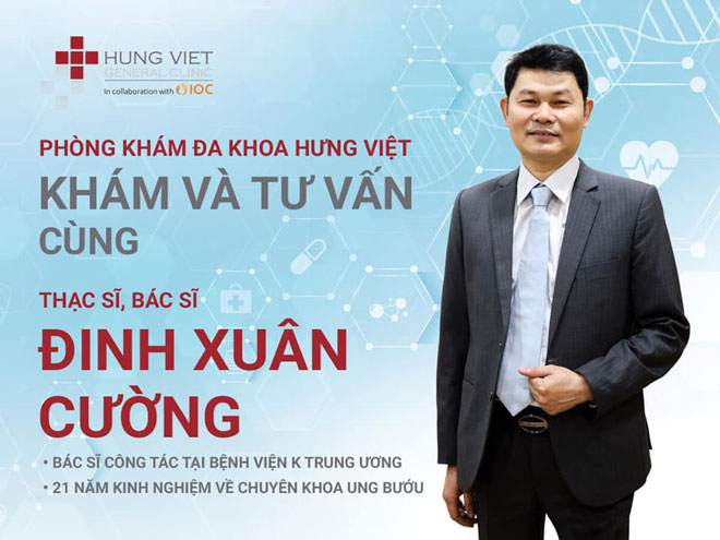 Bác sĩ điều trị ung thư tuyến giáp Đinh Xuân Cường