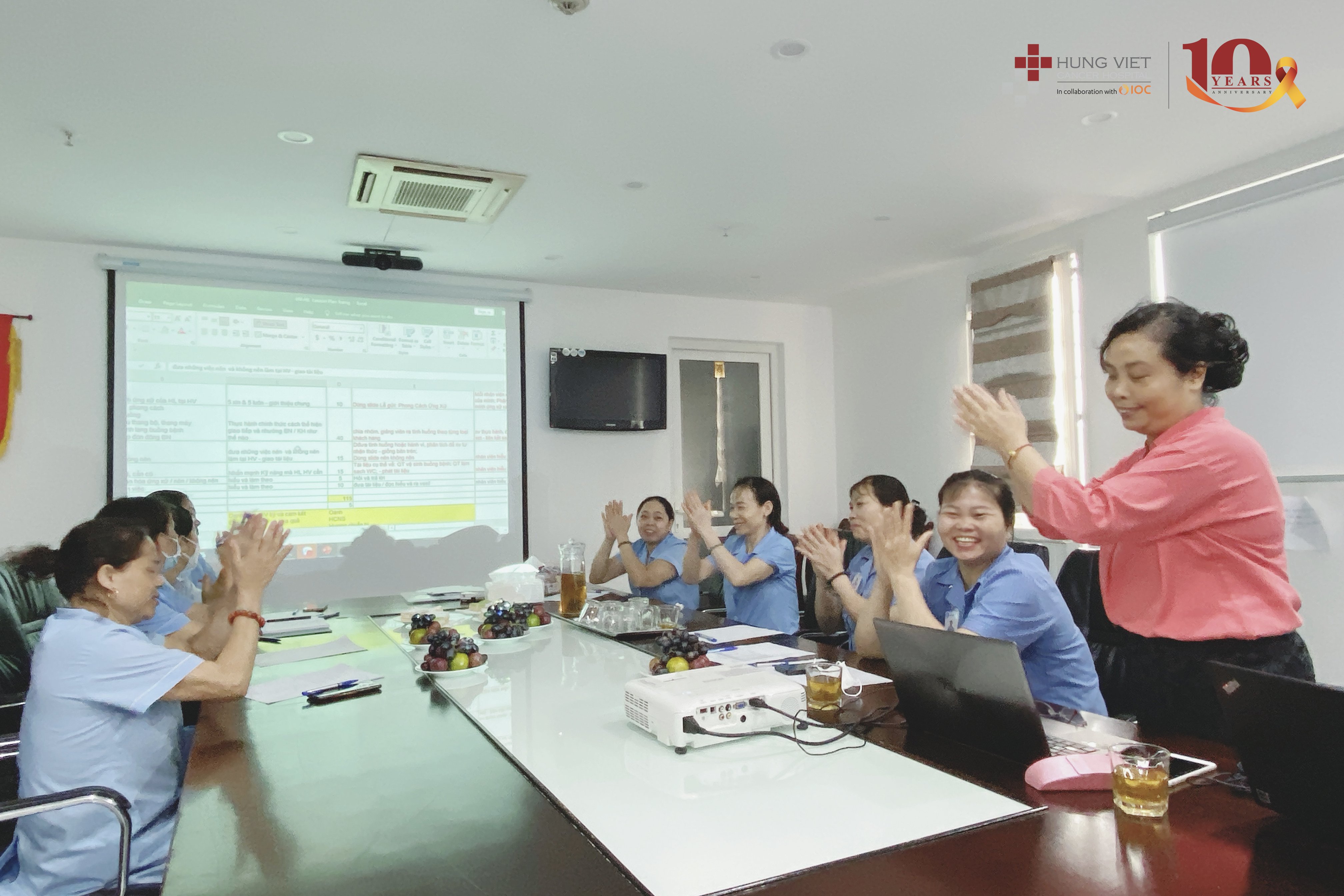 Tập huấn phong cách dịch vụ của hộ lý