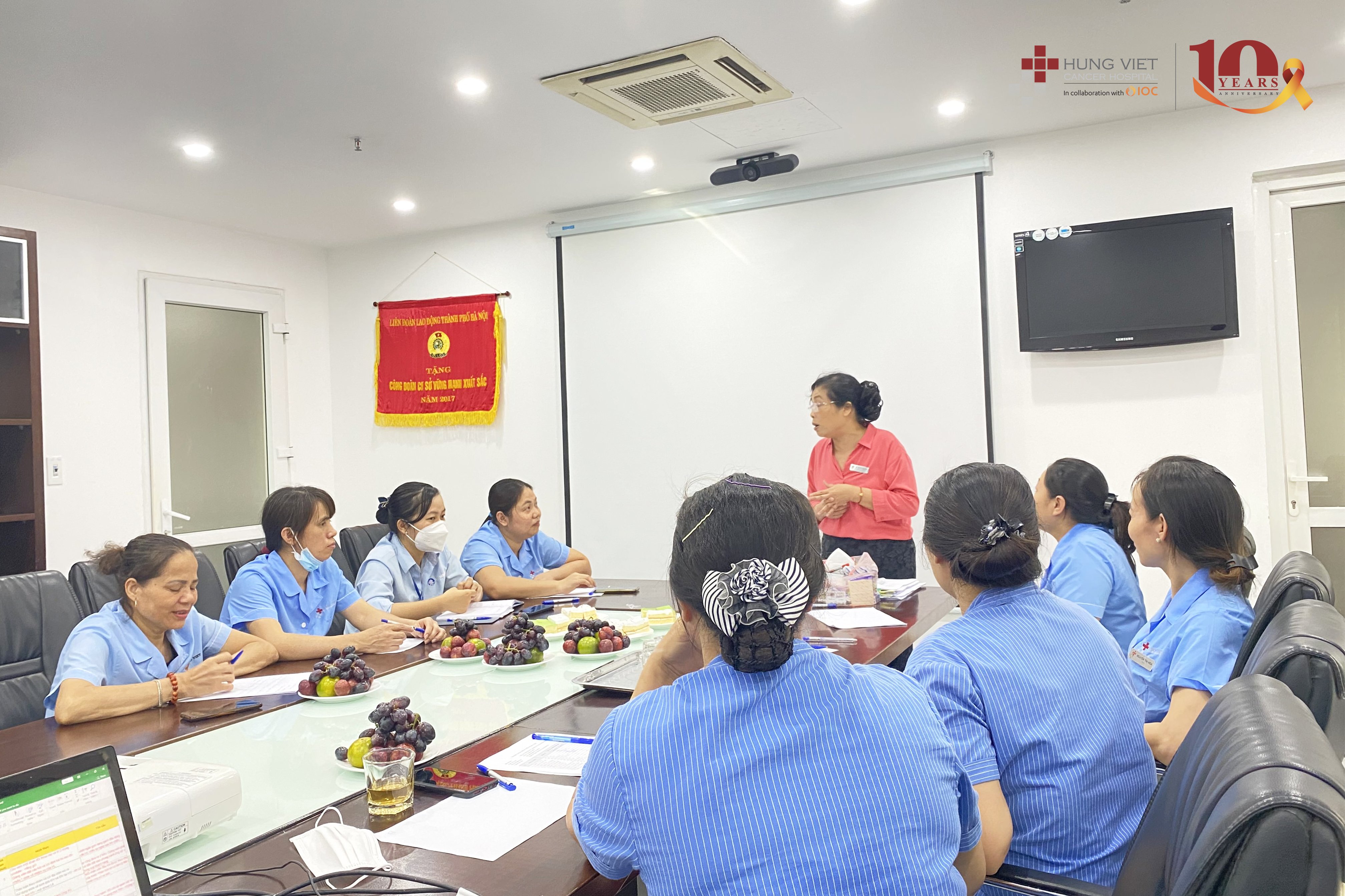 Tập huấn phong cách dịch vụ của hộ lý