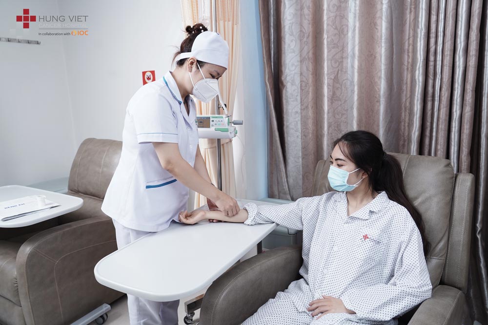 Hoá trị ung thư hưởng bảo hiểm y tế tại Bệnh viện Ung bướu Hưng Việt