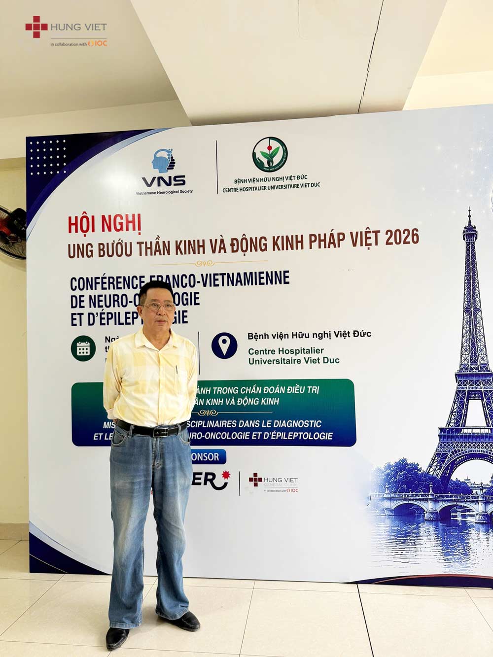 Hưng Việt đồng hành cùng Hội nghị Ung bướu thần kinh Pháp – Việt 2026 