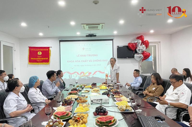 Khoa Hoá chất & Chống đau BV UBHV hoàn thiện nâng cấp cơ sở vật chất phục vụ người bệnh