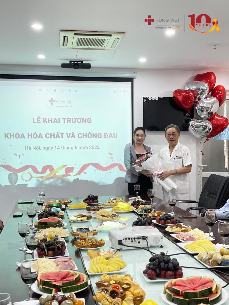 Khoa Hoá chất & Chống đau BV UBHV hoàn thiện nâng cấp cơ sở vật chất phục vụ người bệnh
