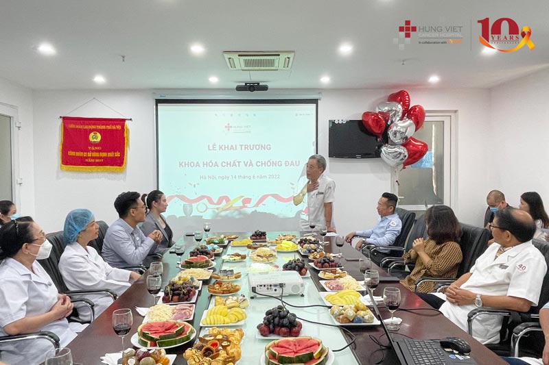 Khoa Hoá chất & Chống đau BV UBHV hoàn thiện nâng cấp cơ sở vật chất phục vụ người bệnh