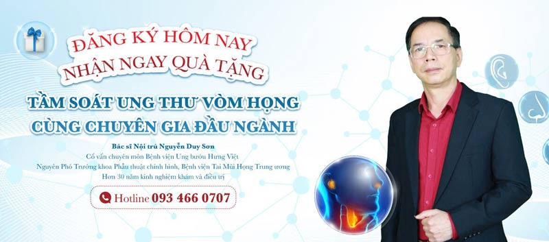Tầm soát ung thư vòm họng