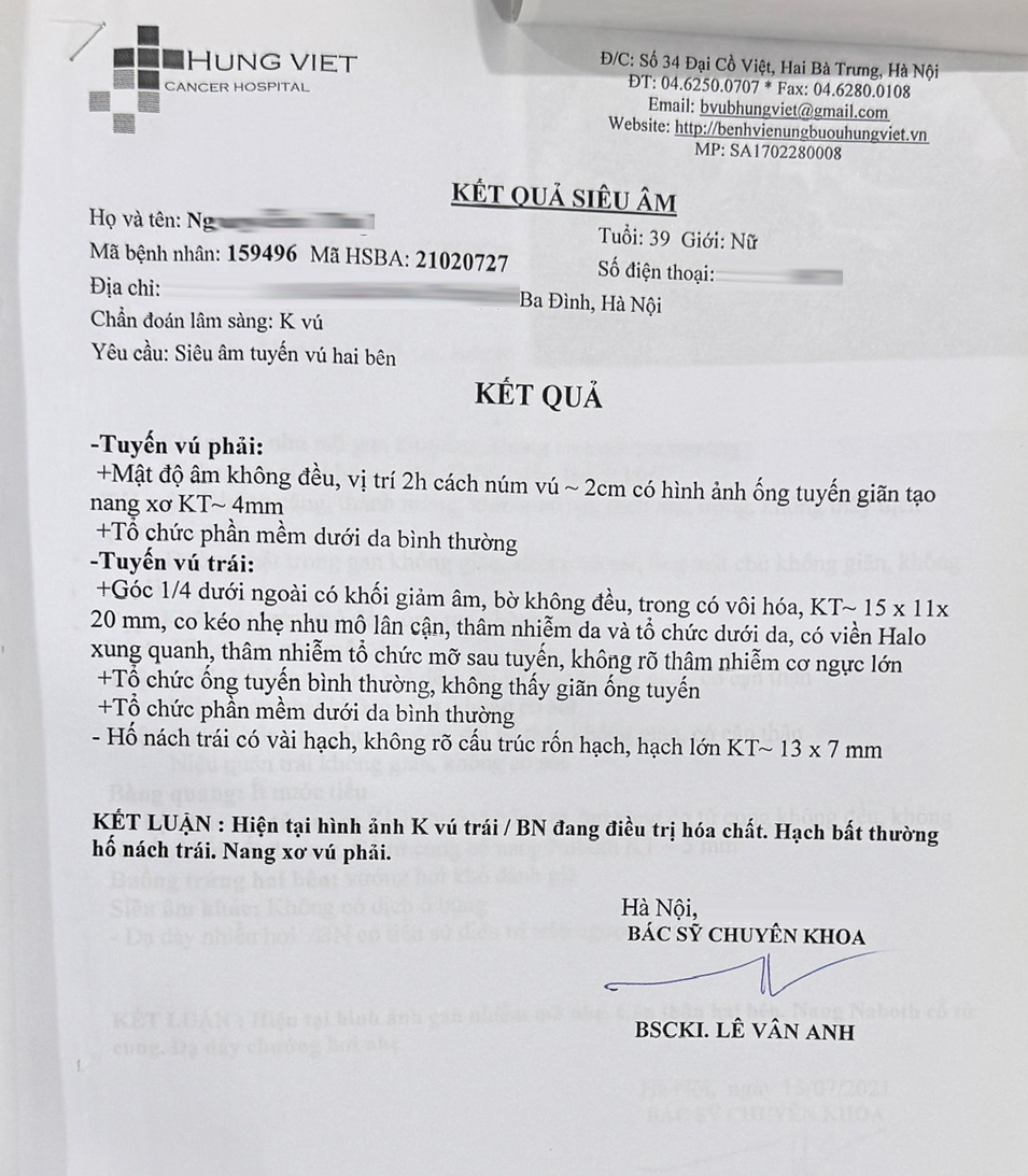 Tàm soát ung thư vú định kỳ
