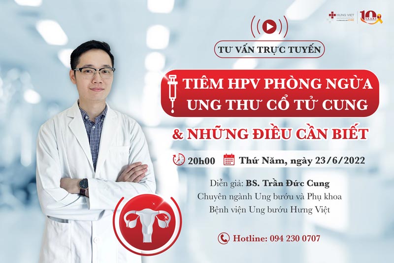 Tiêm HPV phòng ngừa ung thư cổ tử cung và những điều cần biết