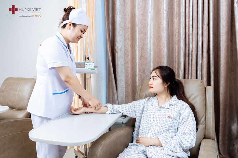 trung tâm hoá trị bệnh viện Hưng Việt