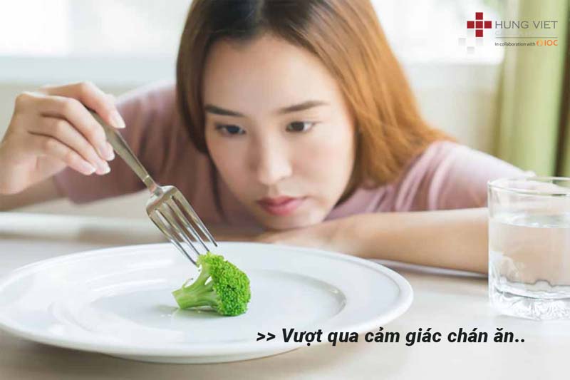 Vượt qua cảm giác chán ăn